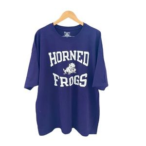Champion Horned Frogs Tee Tee Shirt Shirt 3X Black